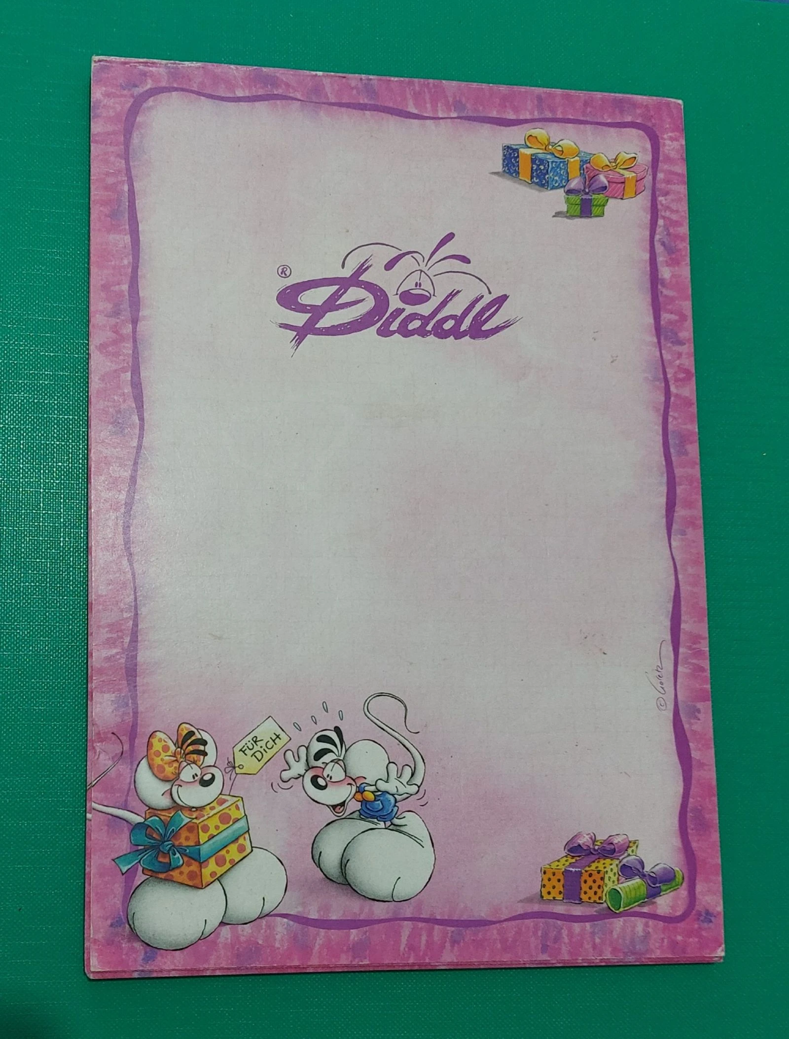 Bloc diddl A5 N°367